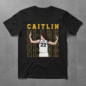 Caitlin Clark Caitlin Clark #22 Basketball Graphic T-Shirt – Vintage Women’s